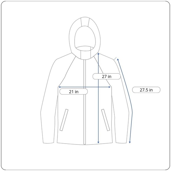 Columbia Sportswear Blue Full Zip Hooded Fleece Long Sleeve Jacket Womens Size L - Picture 5 of 5